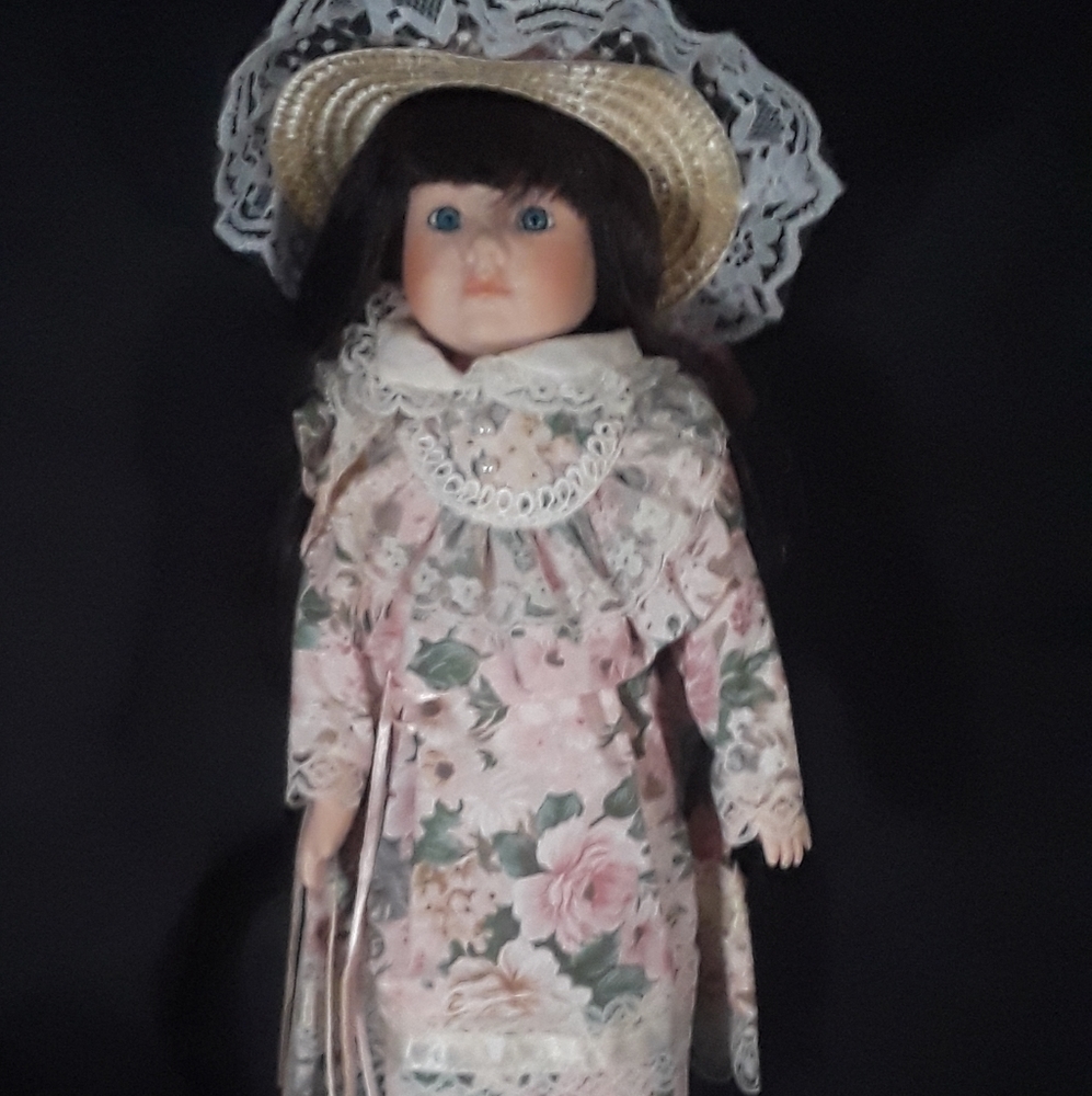 Collectable Porcelain Doll-Rosie
